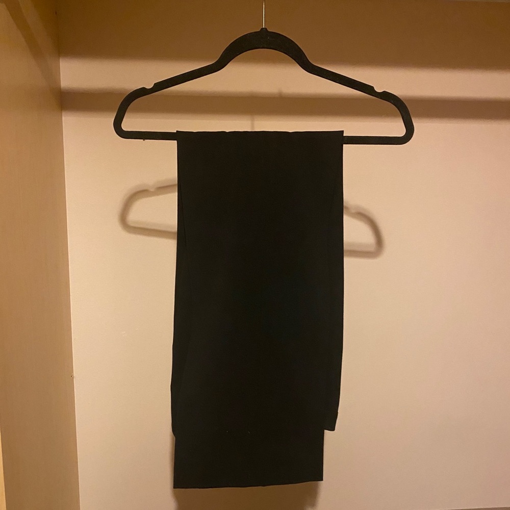 Calvin Klein Black Wide Leg Pant